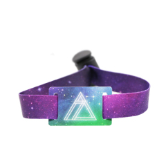 Event Tickets 1K Printable Custom Fabric RFID Wristband – Adjustable NFC Bracelet