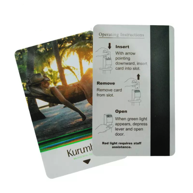 Customizable RFID Smart Card NFC Blank Business Card RFID Magnetic Stripe Card with Chip