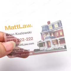 Custom Printed Transparent RFID Smart PVC Cards with NFC Function