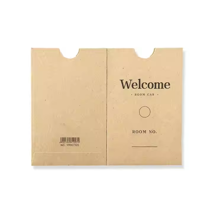 High Quality Hotel Key Card Holder with Custom Design for Pvc Card Custom Key Card Sleeve Protector
