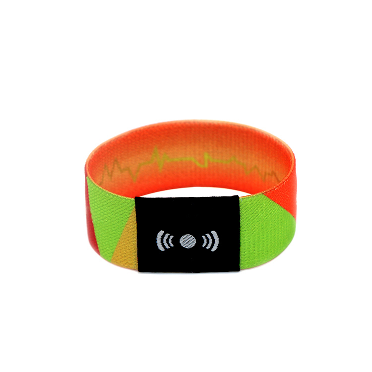 Custom Fabric Wristband – Elastic Promotional Bracelet for Women