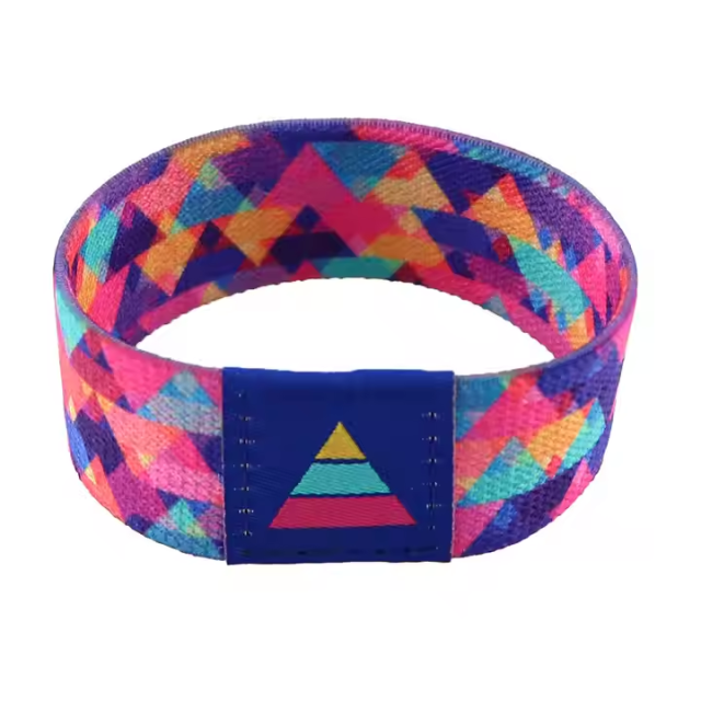RFID NFC Elastic Wristband – Fabric Bracelet for Festival & Event Tickets