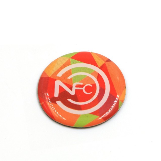 25mm/30mm NFC Tag NFC Social Media Phone Tags Epoxy NFC Sticker