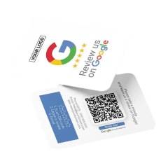 CR80 NFC Google Review Card NFC Tap Card for Shops | ISOP