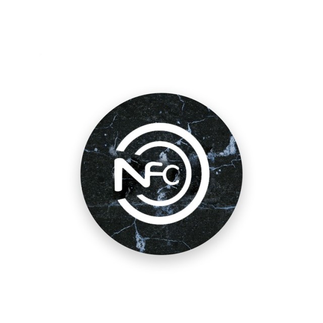 25mm/30mm NFC Tag NFC Social Media Phone Tags Epoxy NFC Sticker
