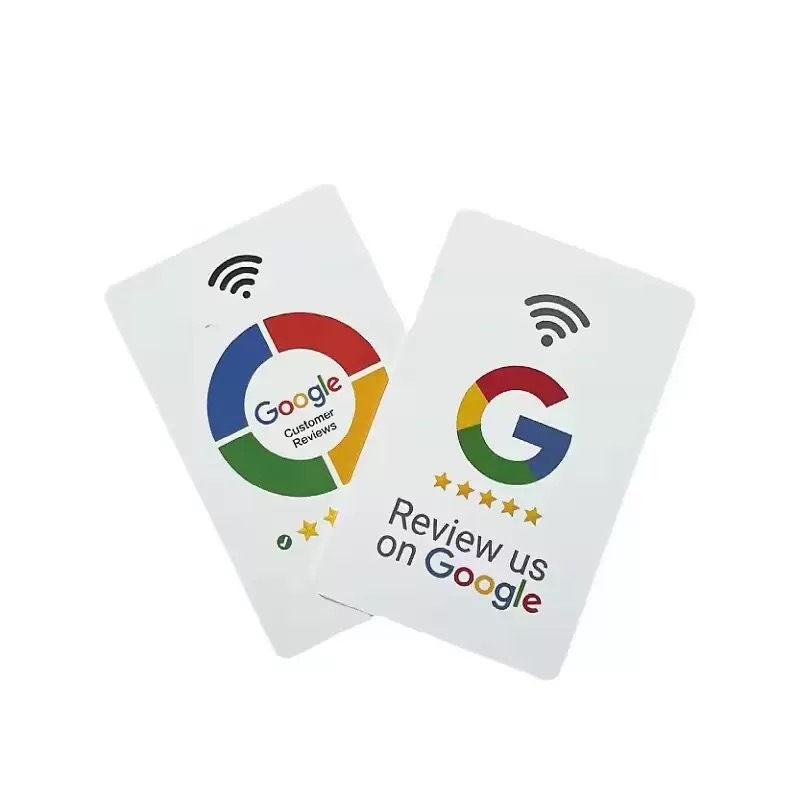CR80 NFC Google Review Card NFC Tap Card for Shops | ISOP