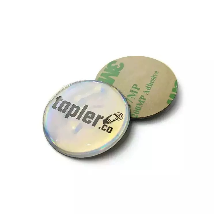 25mm/30mm NFC Tag NFC Social Media Phone Tags Epoxy NFC Sticker