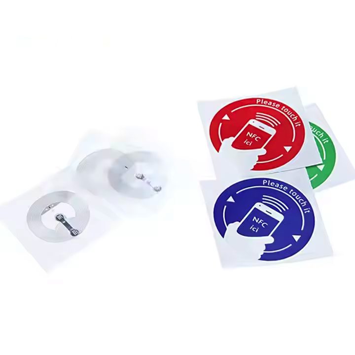 High Quality OEM Factory Price Custom Printer Google Review Nfc Sticker Label 13.56Mhz HF Wet Inlay