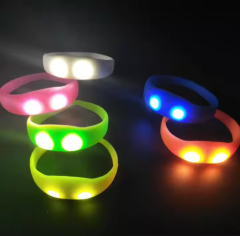 Longstar Rfid Rgb Activated Music Glow Dmx Remote Controlled Concert Light up Events for Led Flashing Wrist Band Bracele