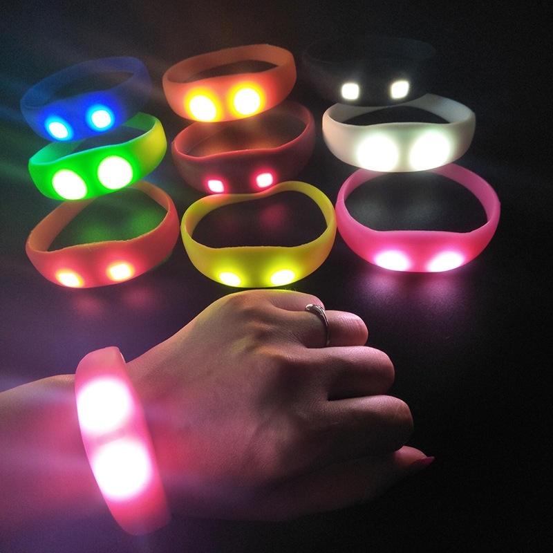 Longstar Rfid Rgb Activated Music Glow Dmx Remote Controlled Concert Light up Events for Led Flashing Wrist Band Bracele
