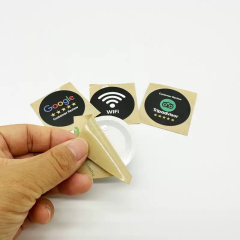 NFC Google Review PVC Sticker Tag NTAG213 215 for Ins/Facebook/Yelp/Tripadvisor Restaurant/hotel