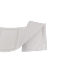 Book Inventory Management Self Adhesive 50x80mm 13.56Mhz ICODE SLIX ISO 15693 Library Rfid Tag