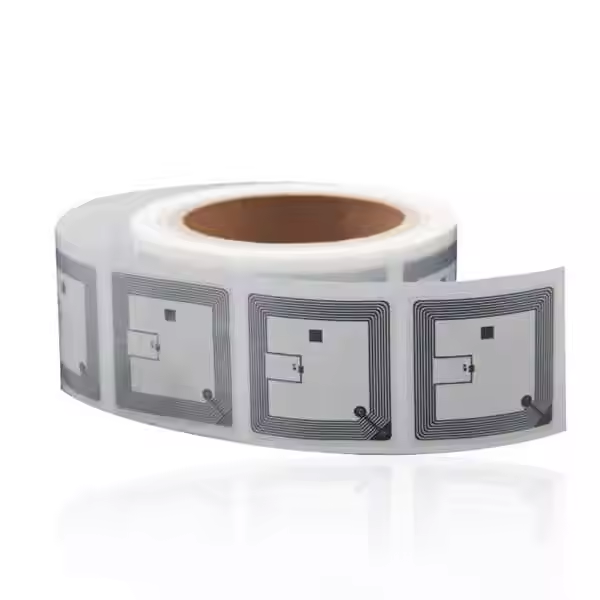 Library Books Management 50x50mm ICODE Slix /ICODE Slix2 RFID Book Library Label Tag Sticker