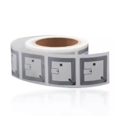 Library Books Management 50x50mm ICODE Slix /ICODE Slix2 RFID Book Library Label Tag Sticker
