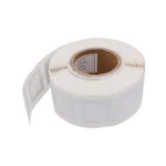 Library Books Management 50x50mm ICODE Slix /ICODE Slix2 RFID Book Library Label Tag Sticker