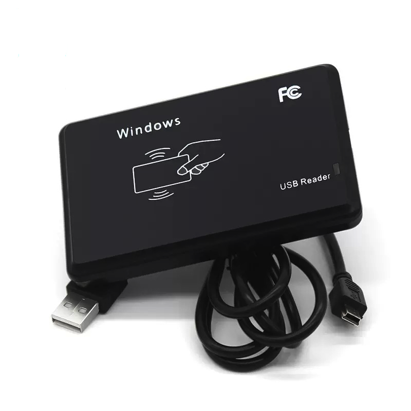 R20DC Best-selling LF&HF PC Waterproof Desktop Card Reader IC Card Issuer 13.56mhz Non-contact Device