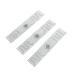 UHF 860-960MHZ UCODE 9 RFID Washable Textile Laundry Tag Garment Labels 70*15*1.5mm