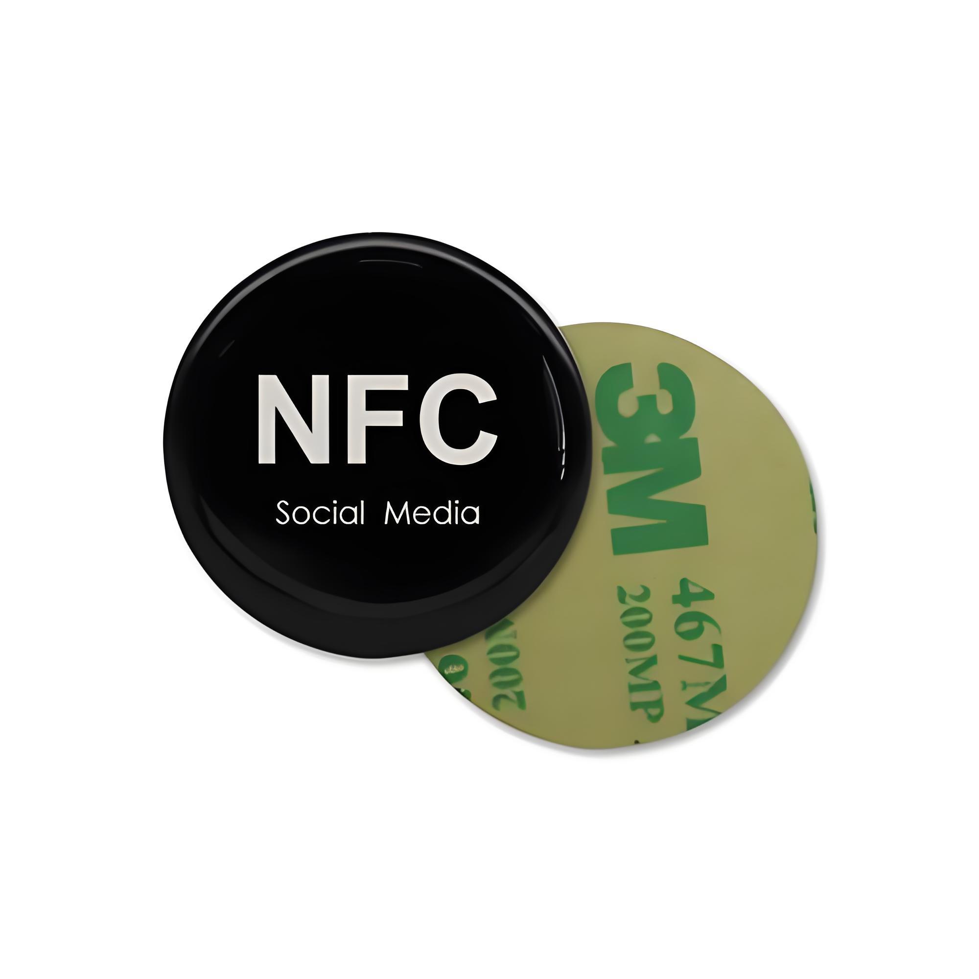 Waterproof 13.56mhz NTAG213 Tag ISO14443A NFC Payment Tag for Smartphone