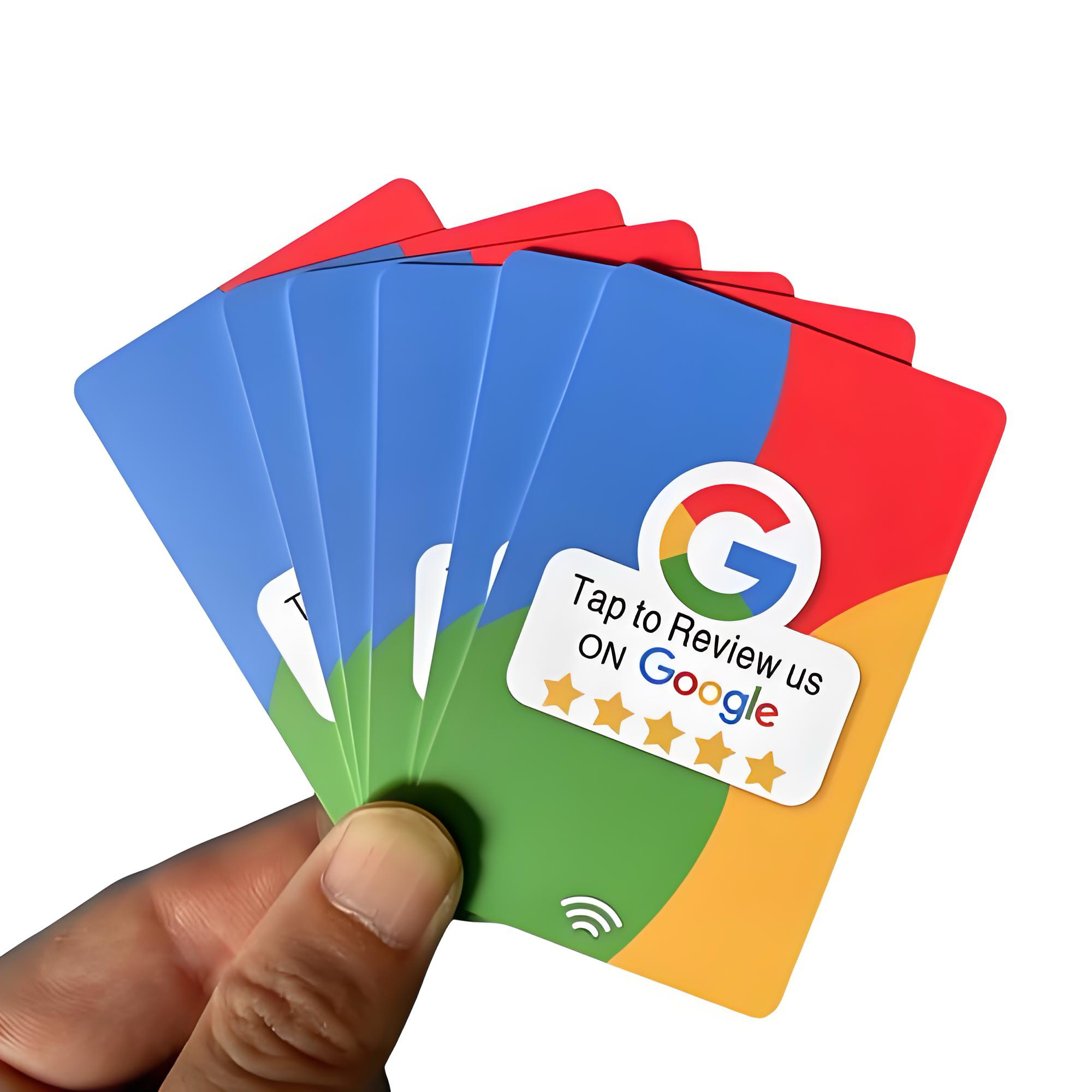 Cshinrfid Custom NFC QR Card for Reviews – CR80 PVC with NTAG213/215/216