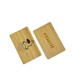 High Quality Customized Wooden RFID Hotel Key Card F08 1k Ultralight Ev1 Wooden Key Cards