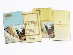 Wholesale Cherry, Walnut, Bamboo Wooden RFID Hotel Key Card NFC Wooden Card