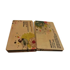 Cherry Bamboo Basswood Black Walnut Wood RFID Hotel Key Card