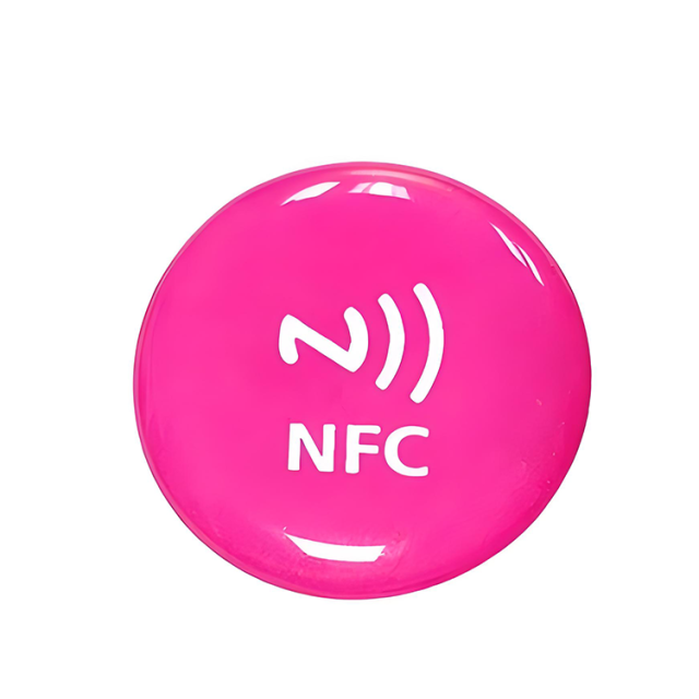 25mm/30mm NFC Tag NFC Social Media Phone Tags Epoxy NFC Sticker