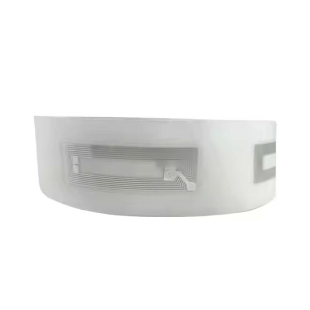 Programmable Small 20 X 10mm ISO14443A HF RFID Transparent Wet Inlay / Paper Sticker Tag