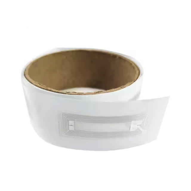 Programmable Small 20 X 10mm ISO14443A HF RFID Transparent Wet Inlay / Paper Sticker Tag
