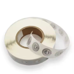 Cheaper 13.56mhz Round Programmable NTAG 213 Dia 20mm Roll Wet Inlay NFC Smart Sticker Tag