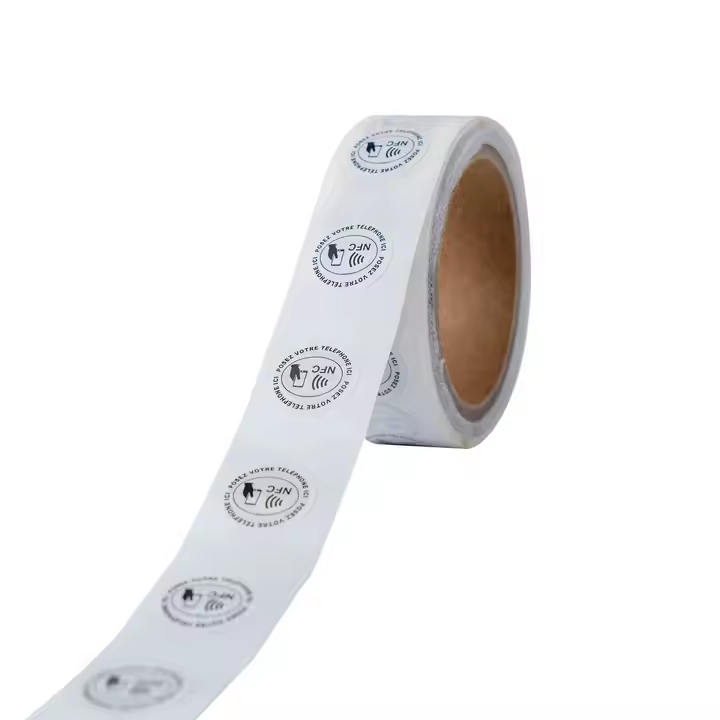 Custom Rewritable RFID NTAG 213 NTAG 215 NFC Sticker Label Tag