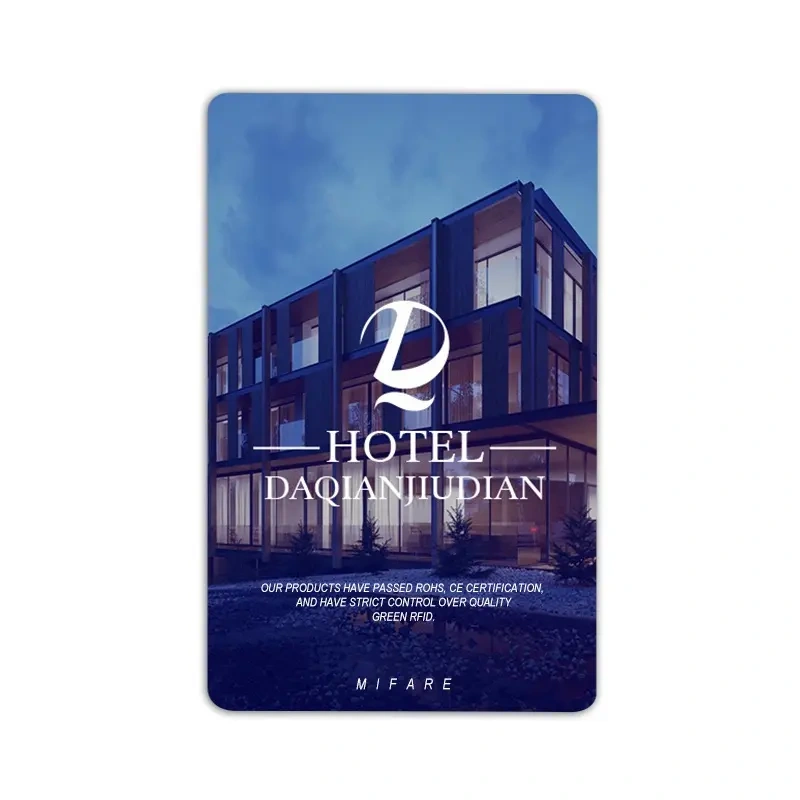 RFID PVC Plastic 13.56Mhz NFC Hotel Door Room Card Contactless Access Control Hotel Key Card