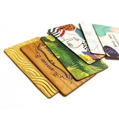 Wholesale Cherry, Walnut, Bamboo Wooden RFID Hotel Key Card NFC Wooden Card