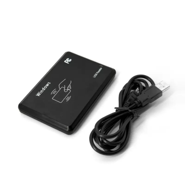 ISO14443A HF 13.56 MHz USB Interface Contactless Proximity RFID Chip Card Writer and Reader
