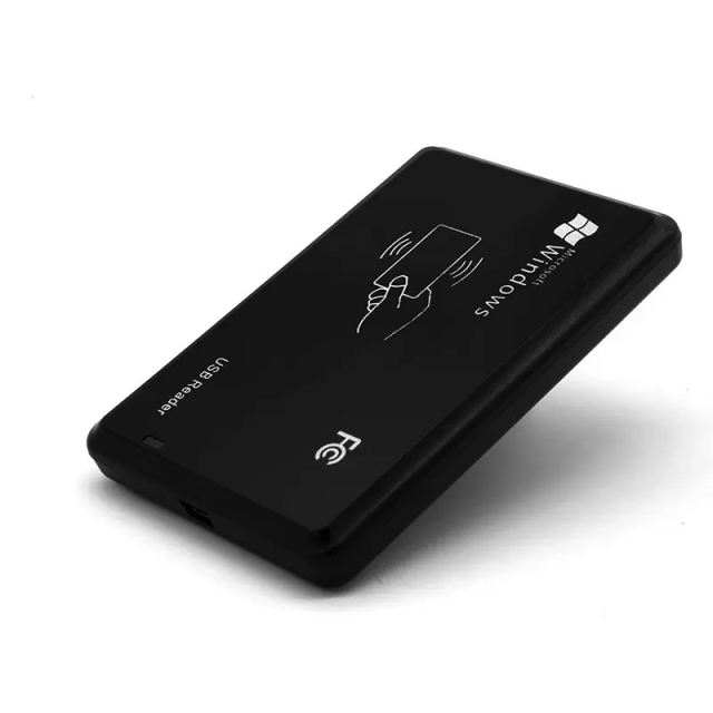 ISO14443A HF 13.56 MHz USB Interface Contactless Proximity RFID Chip Card Writer and Reader