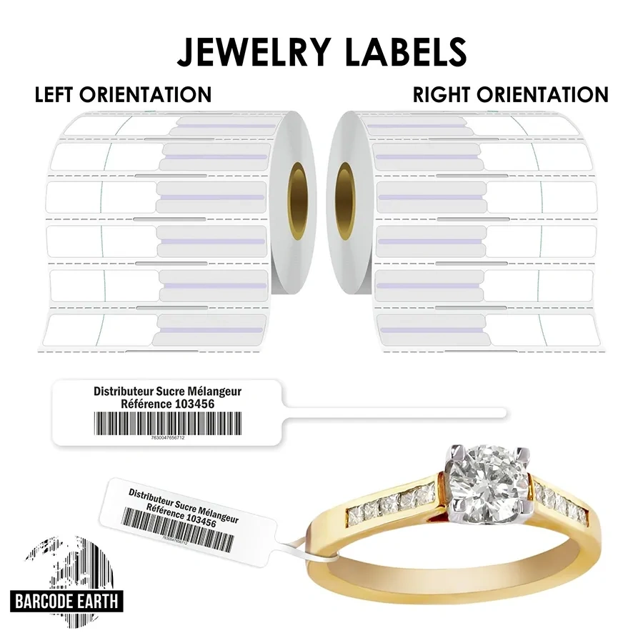 Reusable Anti-Theft UHF RFID Jewelry Tag with Customized Design for Jewelries and Watches Management