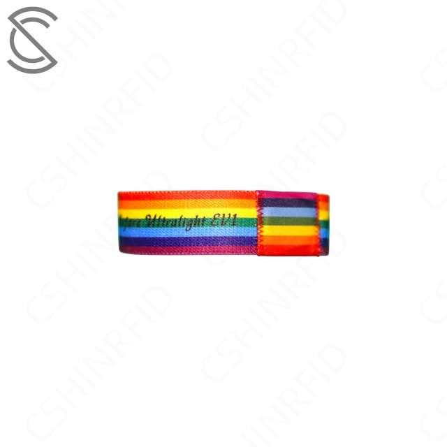 Custom RFID Elastic Wristbands for Events | Eco-Friendly Reversible NFC Fabric Bracelets | Fully Customizable for Festivals & Hotels