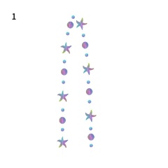 1，
