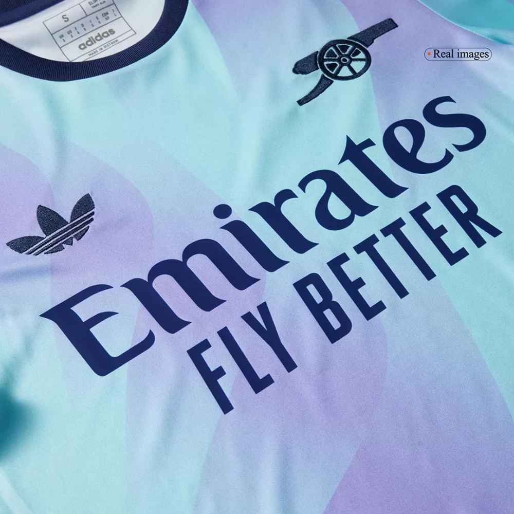 Arsenal Soccer Jersey Third Away Custom Shirt 2024/25