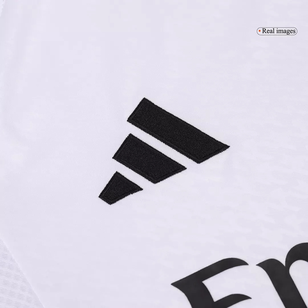 Real Madrid Soccer Jersey Home Custom Long Sleeve Shirt 2024/25