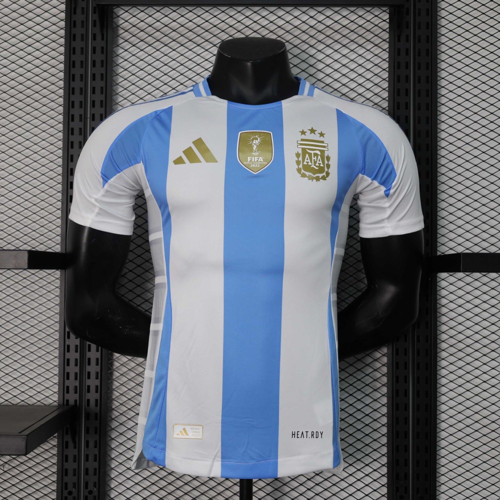 Argentina Authentic Soccer Jersey Home Custom Shirt 2024