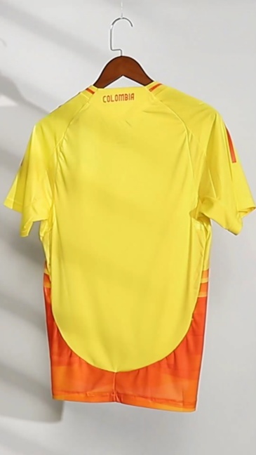 Colombia Authentic Soccer Jersey Home Shirt Copa America 2024