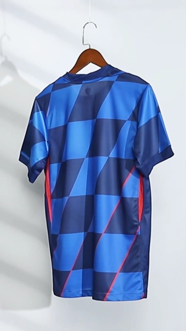Croatia Soccer Jersey Away Custom Shirt EURO 2024