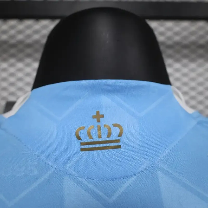 Belgium Authentic Soccer Jersey Away Custom Shirt EURO 2024