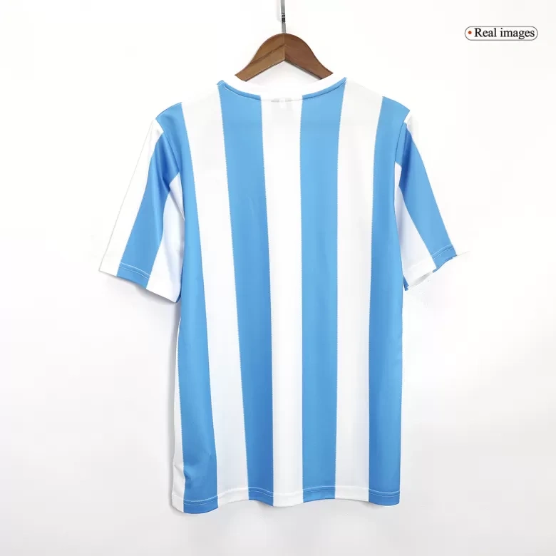 Argentina Jersey Custom Home Football Jersey 1986