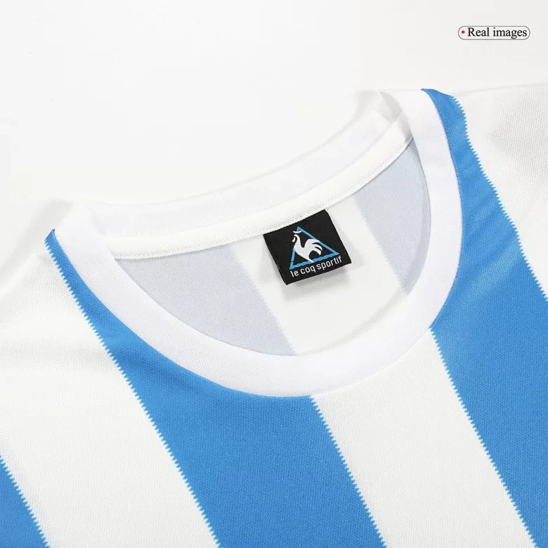 Argentina Jersey Custom Home Football Jersey 1986