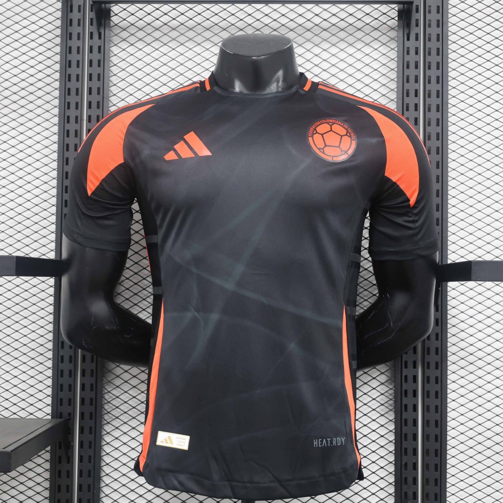 Colombia Authentic Soccer Jersey Away Shirt Copa America 2024