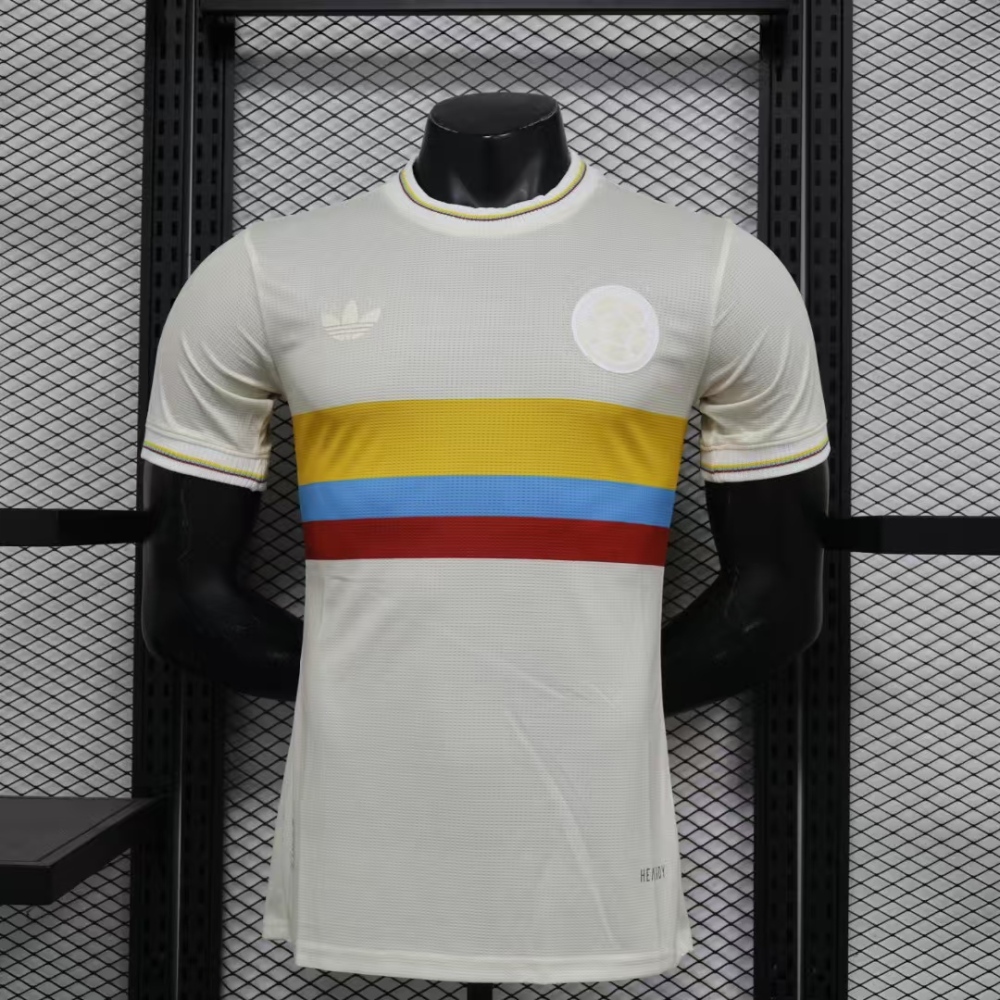Colombia Authentic Soccer Jersey Shirt 2024 - 100th Anniversary