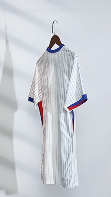 France Authentic Soccer Jersey Away Shirt EURO 2024