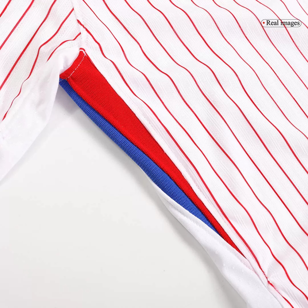 France Authentic Soccer Jersey Away Shirt EURO 2024